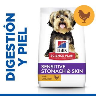 Hill's Small & Mini Science Plan Sensitive Stomach Frango ração para cães